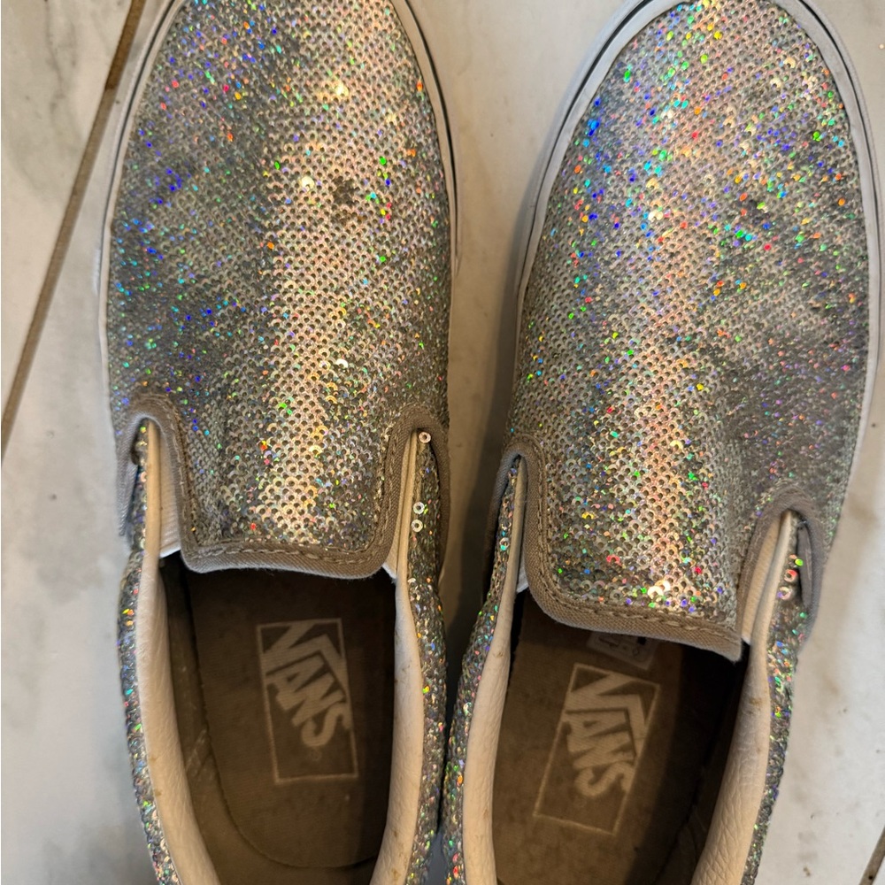Vans Classic White Slip-On Shoes